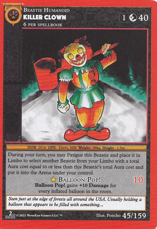 Killer Clown (45) (CN2E) - MetaZoo Single