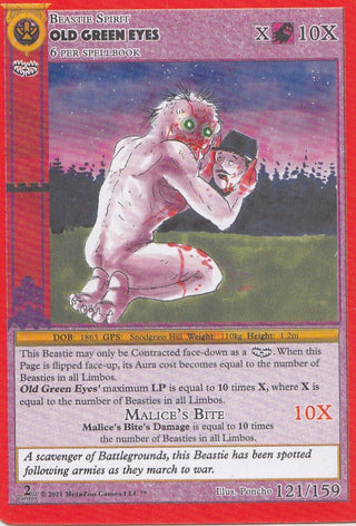 Old Green Eyes (121) (CN2E) - MetaZoo Single
