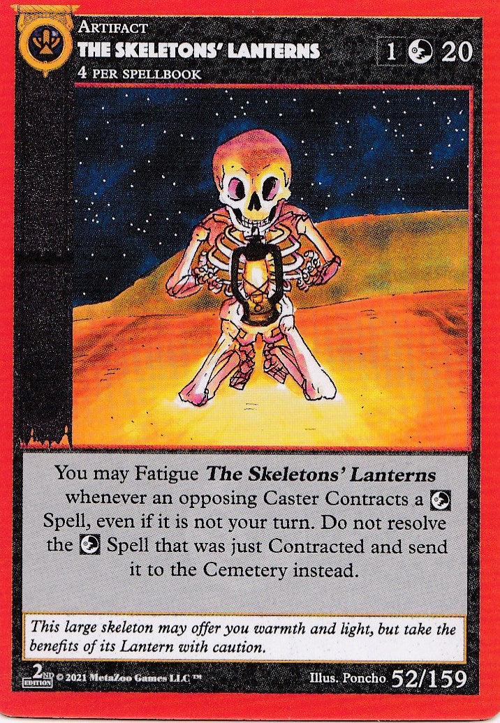 The Skeletons’ Lanterns (52) (CN2E) - MetaZoo Single