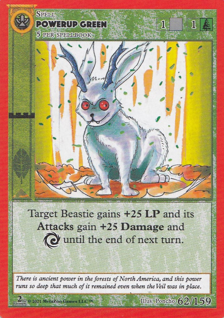 Powerup Green (62) (CN2E) - MetaZoo Single