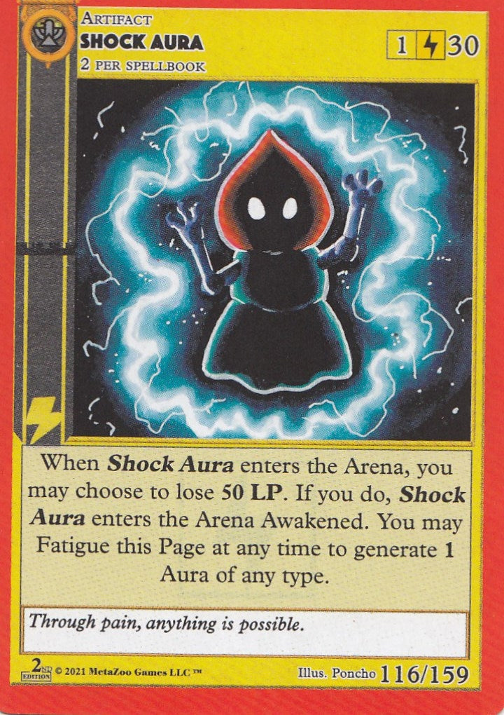 Shock Aura (116) (CN2E) - MetaZoo Single