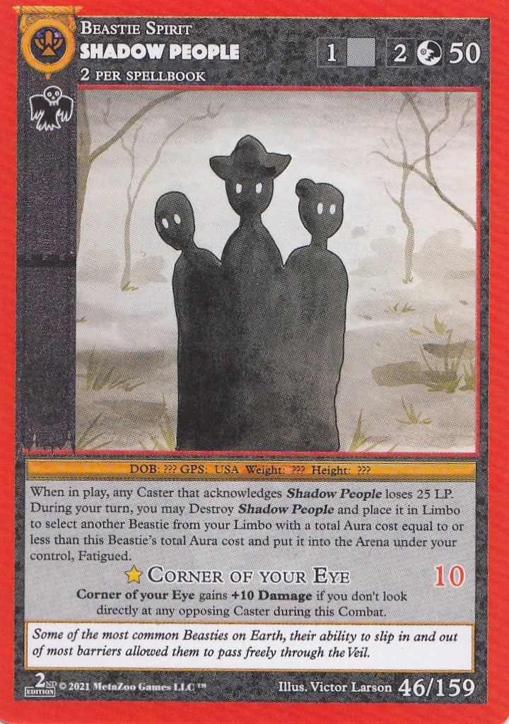 Shadow People (46) (CN2E) - MetaZoo Single