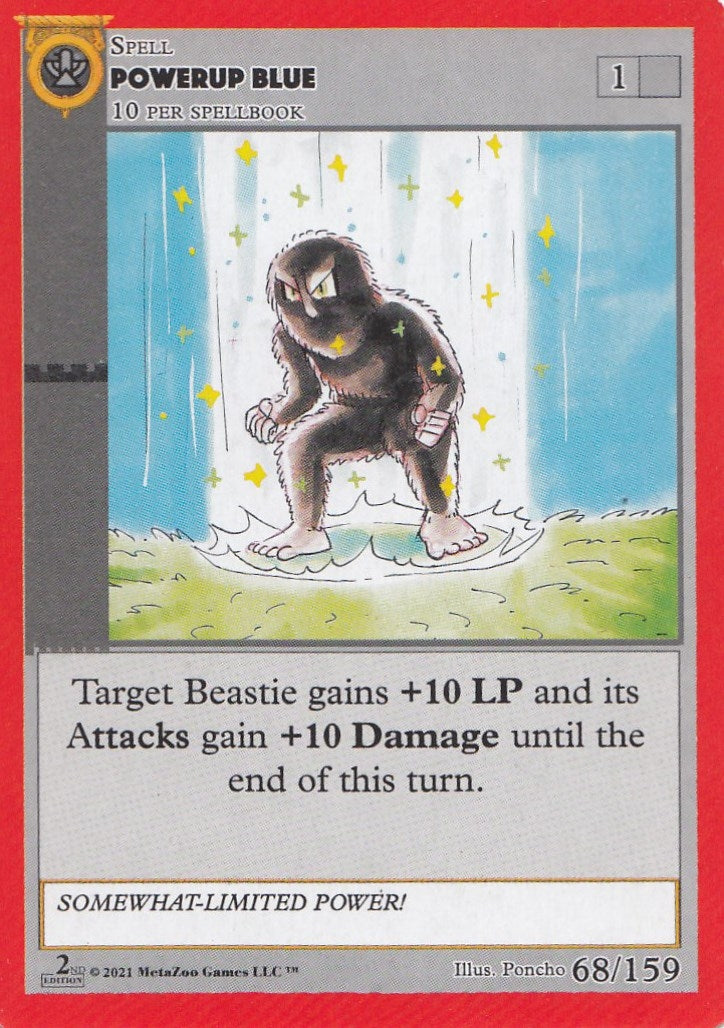 Powerup Blue (68) (CN2E) - MetaZoo Single