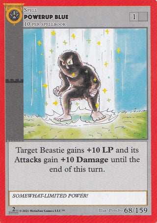 Powerup Blue (68) (CN2E) - MetaZoo Single