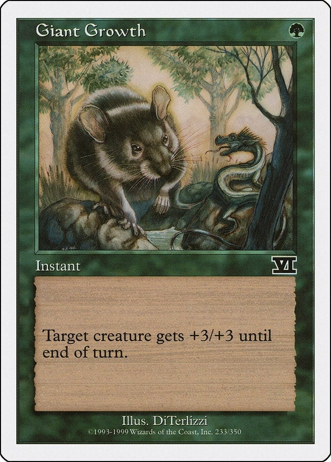 Giant Growth (233) [6ED] - MTG Single
