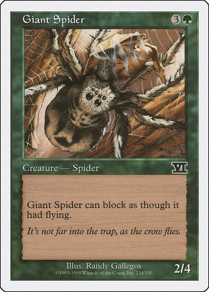 Giant Spider (234) [6ED] - MTG Single