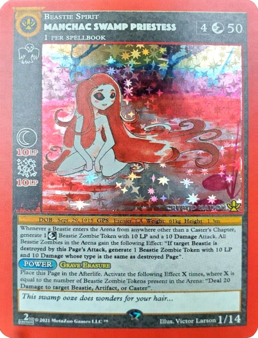 Manchac Swamp Priestess (1) (CN2E-RE) - MetaZoo Single