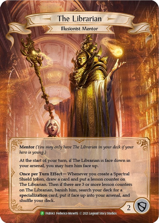 The Librarian (43) [PR] - Flesh and Blood TCG Single