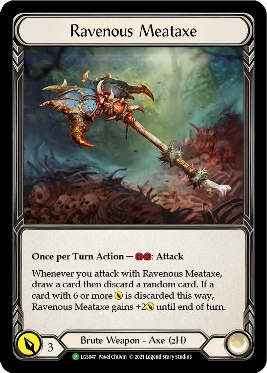 Ravenous Meataxe (47) [PR] - Flesh and Blood TCG Single