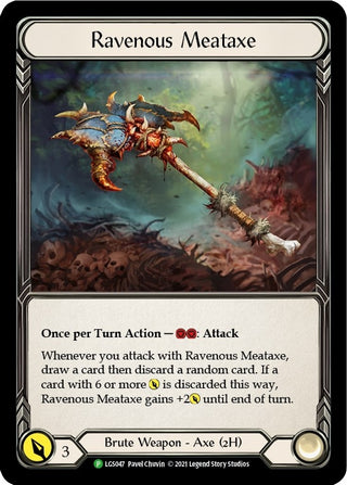 Ravenous Meataxe (47) [PR] - Flesh and Blood TCG Single