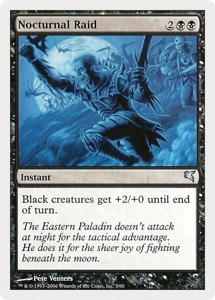 Nocturnal Raid (3) [PSAL] - MTG Single