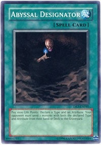 Abyssal Designator (3040) - YuGiOh Single
