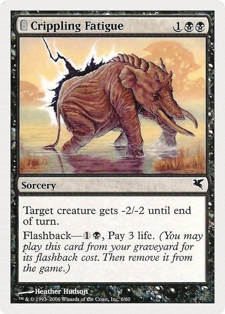 Crippling Fatigue (6) (6) [PSAL] - MTG Single