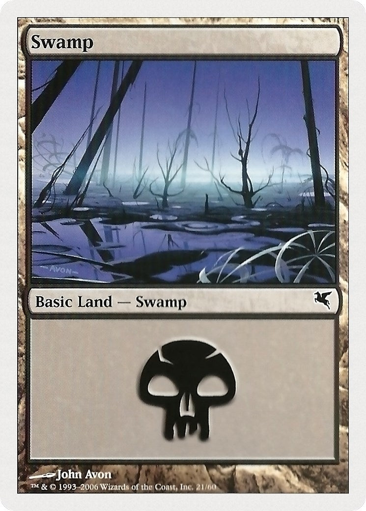 Swamp (21) (21) [PSAL] - MTG Single