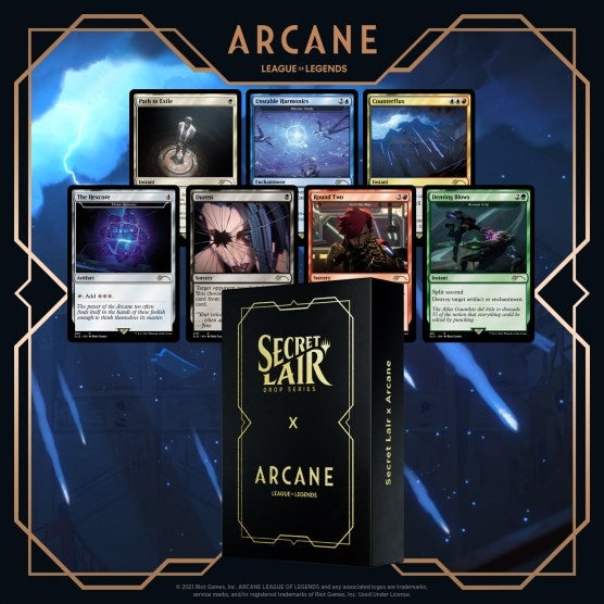 Secret Lair Drop: Secret Lair x Arcane - Non-Foil Edition [SLD] - MTG Sealed