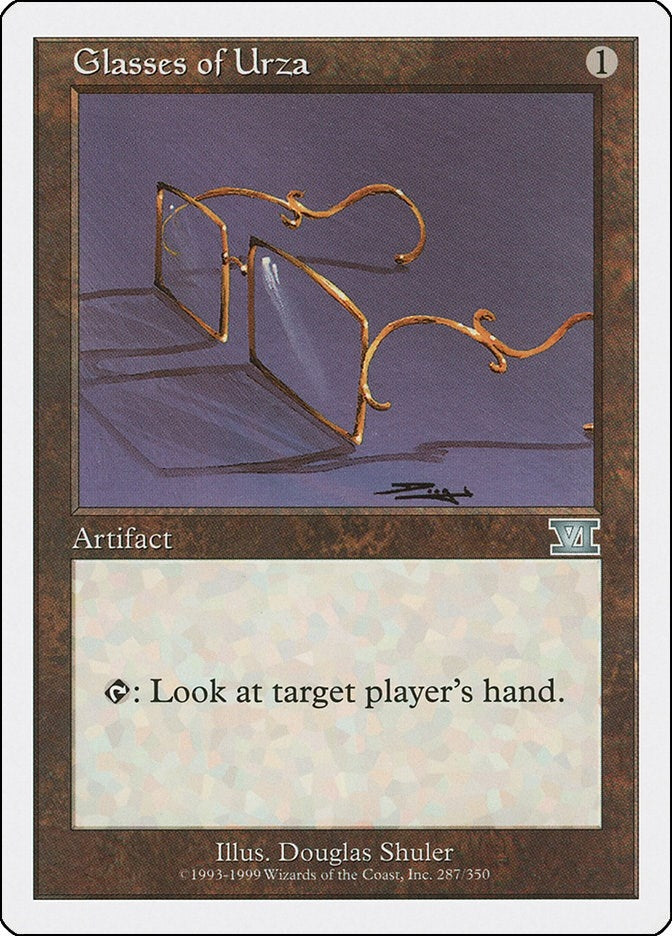 Glasses of Urza (287) [6ED] - MTG Single