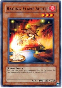 Raging Flame Sprite (3080) - YuGiOh Single