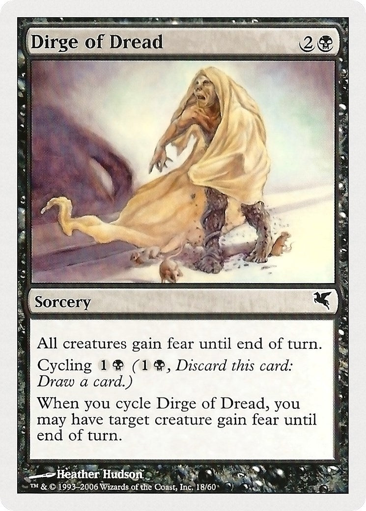 Dirge of Dread (18) [PSAL] - MTG Single
