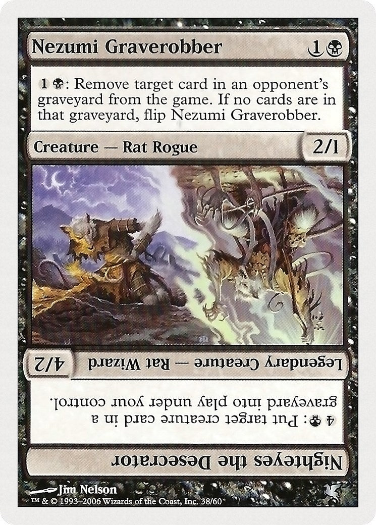 Nezumi Graverobber // Nighteyes the Desecrator (38) (38) [PSAL] - MTG Single