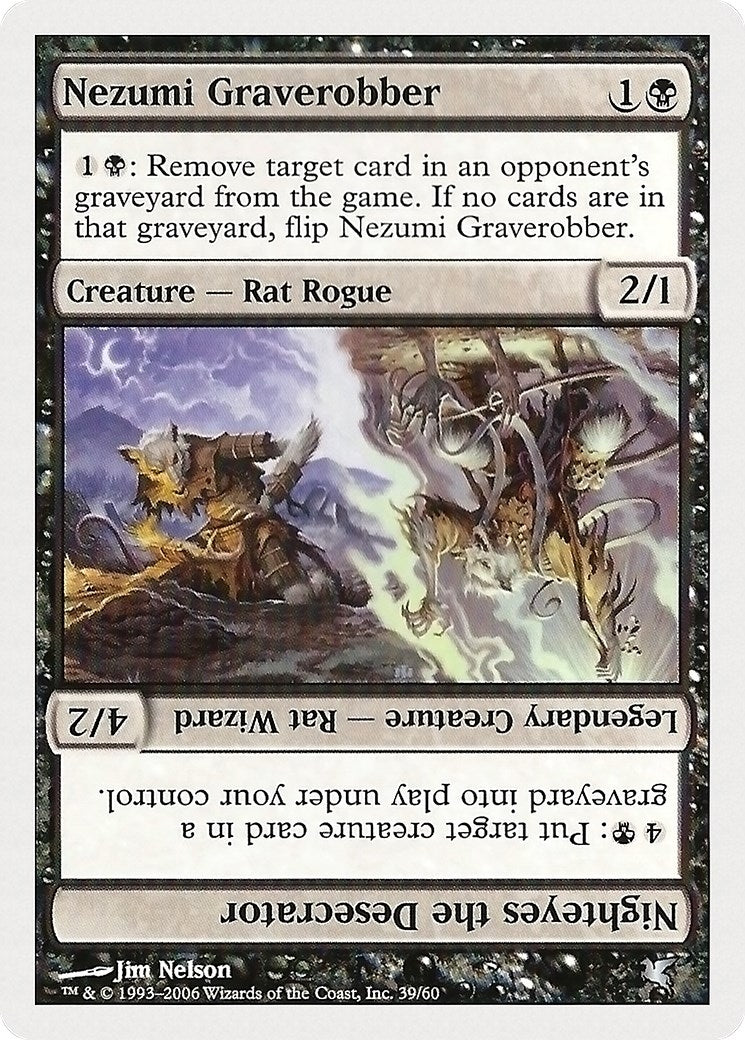 Nezumi Graverobber // Nighteyes the Desecrator (39) (39) [PSAL] - MTG Single