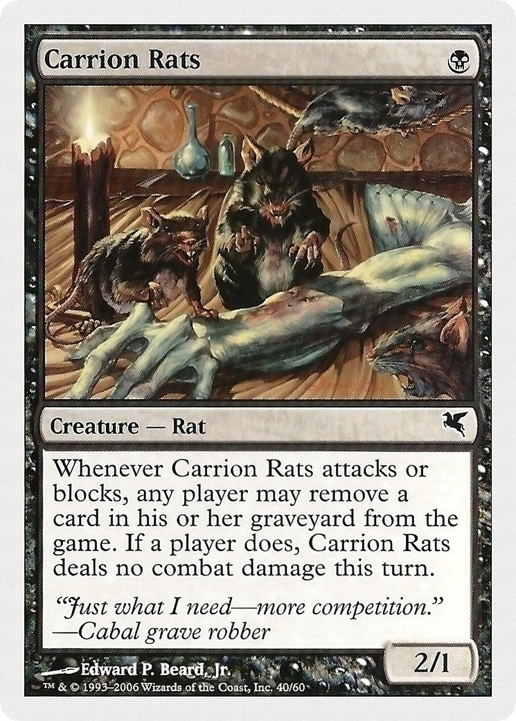 Carrion Rats (40) (40) [PSAL] - MTG Single