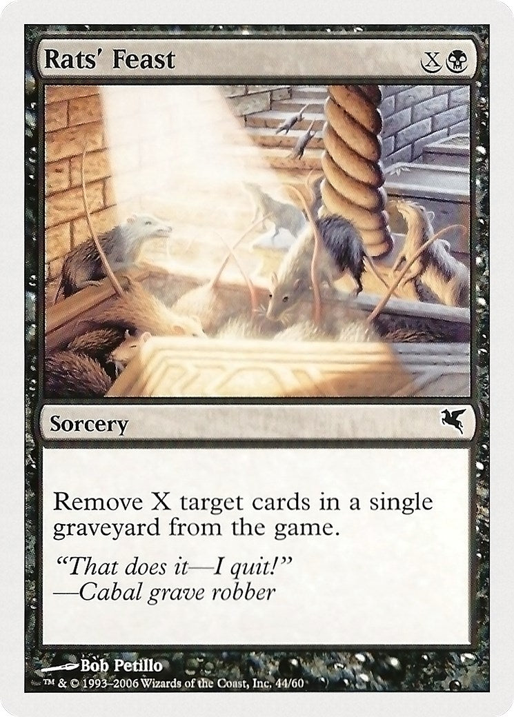 Rats’ Feast (44) (44) [PSAL] - MTG Single