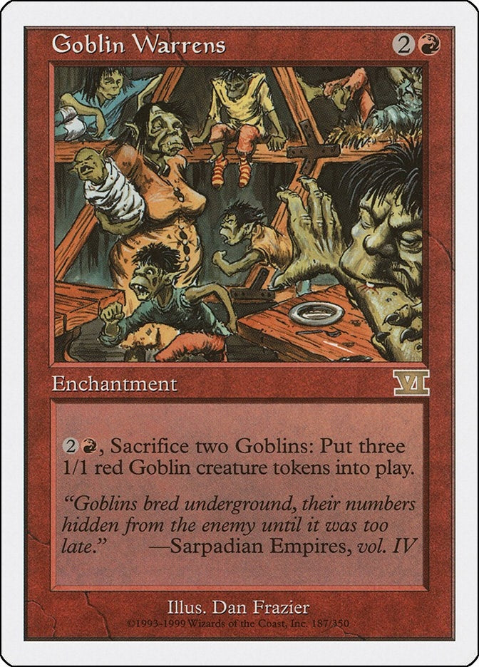 Goblin Warrens (187) [6ED] - MTG Single
