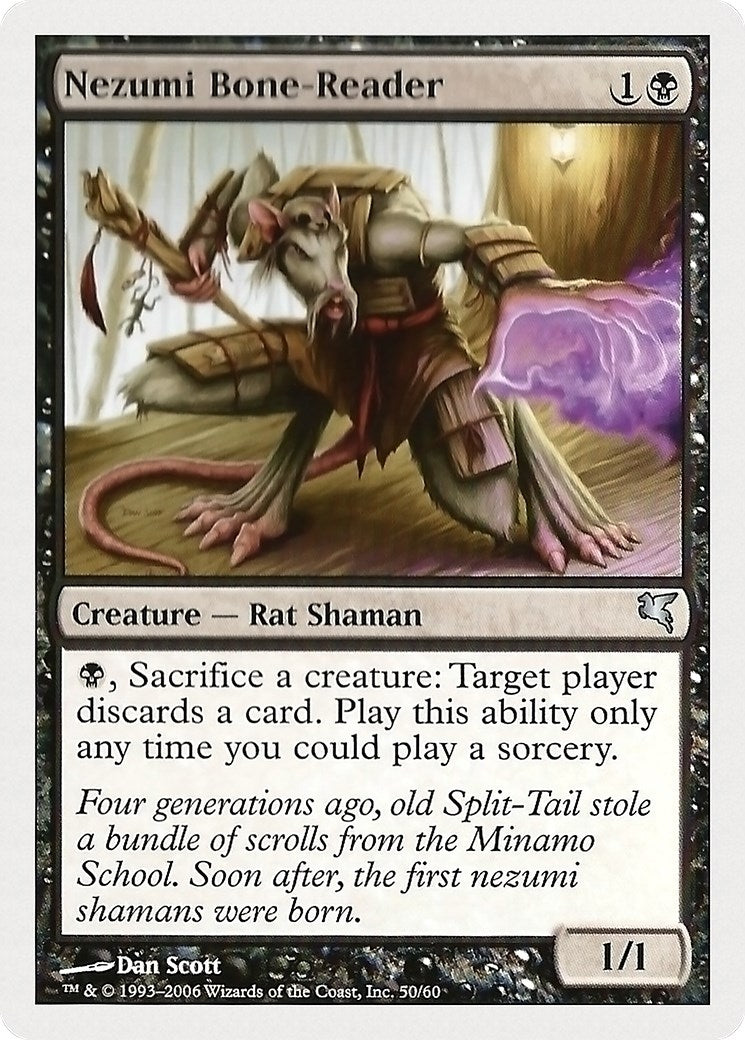 Nezumi Bone-Reader (50) [PSAL] - MTG Single