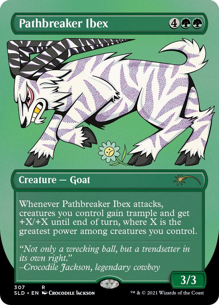 Pathbreaker Ibex (307) [SLD] - MTG Single