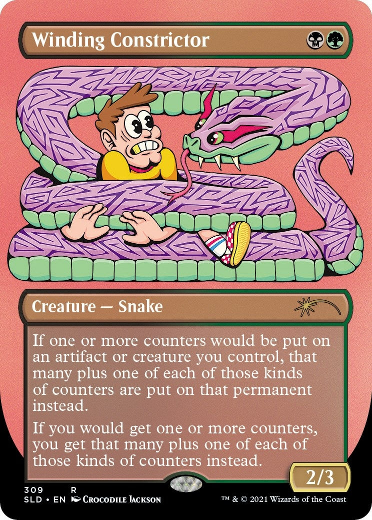 Winding Constrictor (309) [SLD] - MTG Single