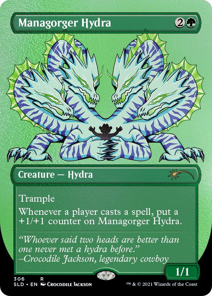 Managorger Hydra (Foil Etched) (306) [SLD] - MTG Single