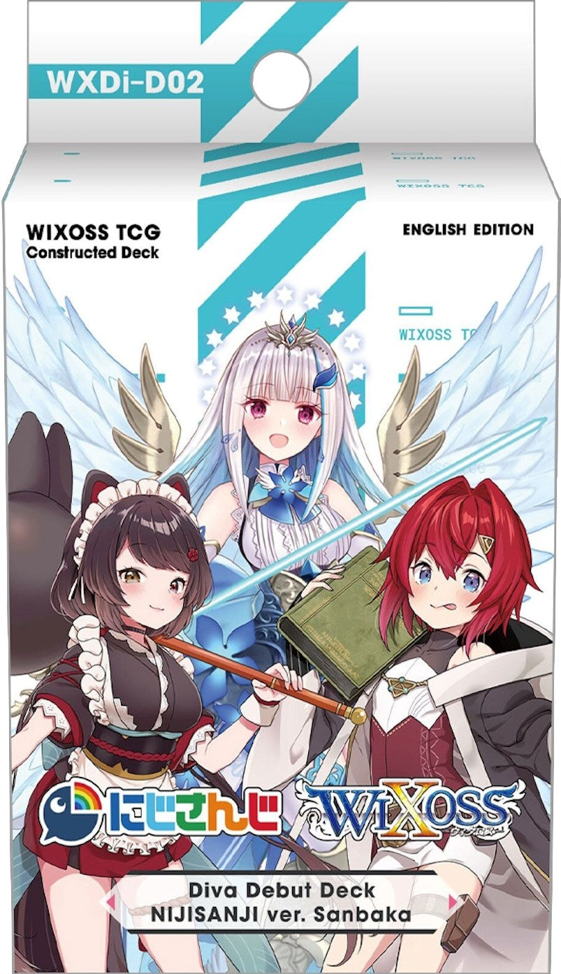 Diva Debut Deck: NIJISANJI ver. Sanbaka [WXDi-D02] - WIXOSS Sealed