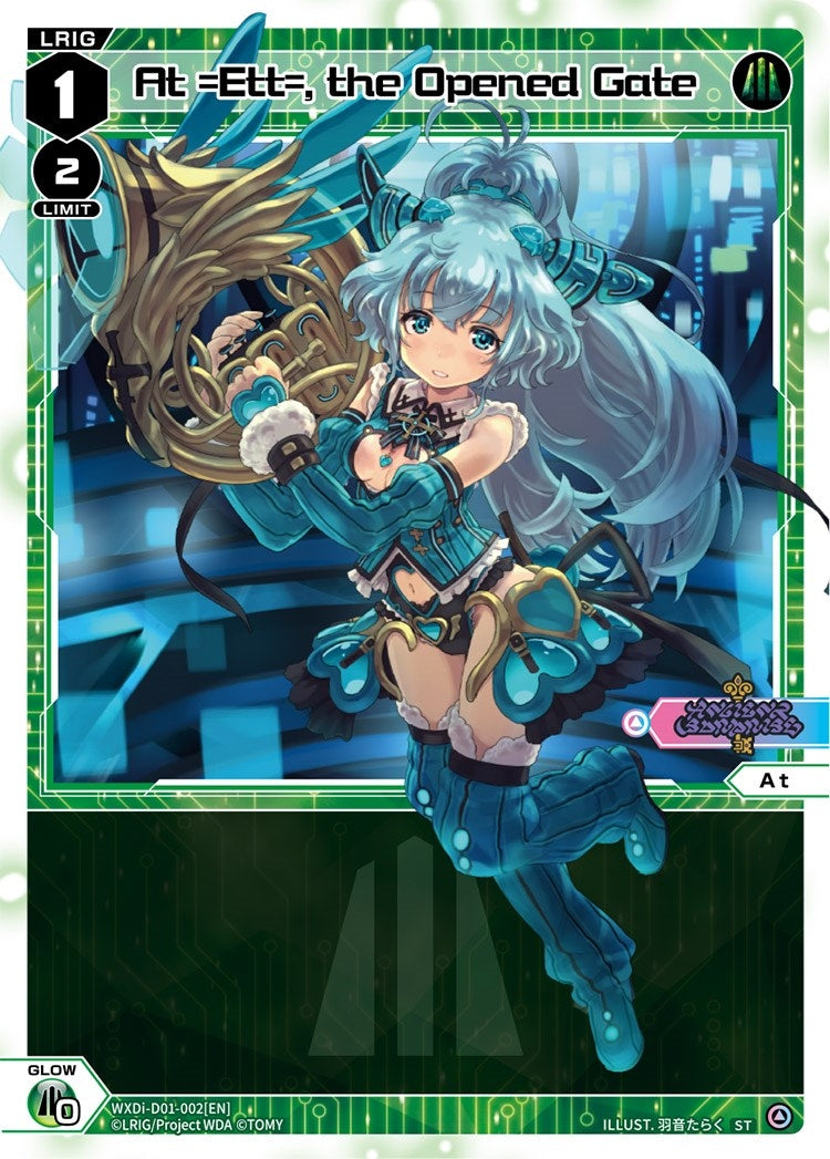 At =Ett= the Opened Gate (1002) [WXDi-D01] - WIXOSS Single