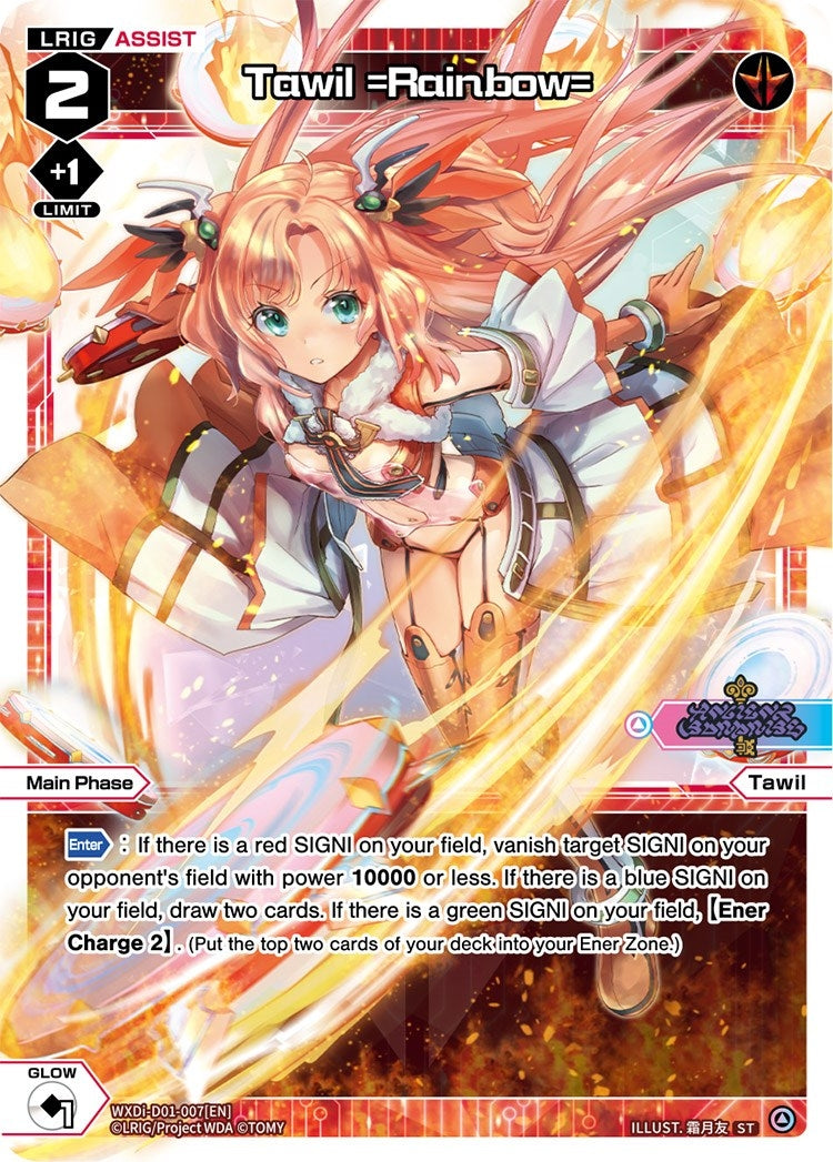 Tawil =Rainbow= (1007) [WXDi-D01] - WIXOSS Single