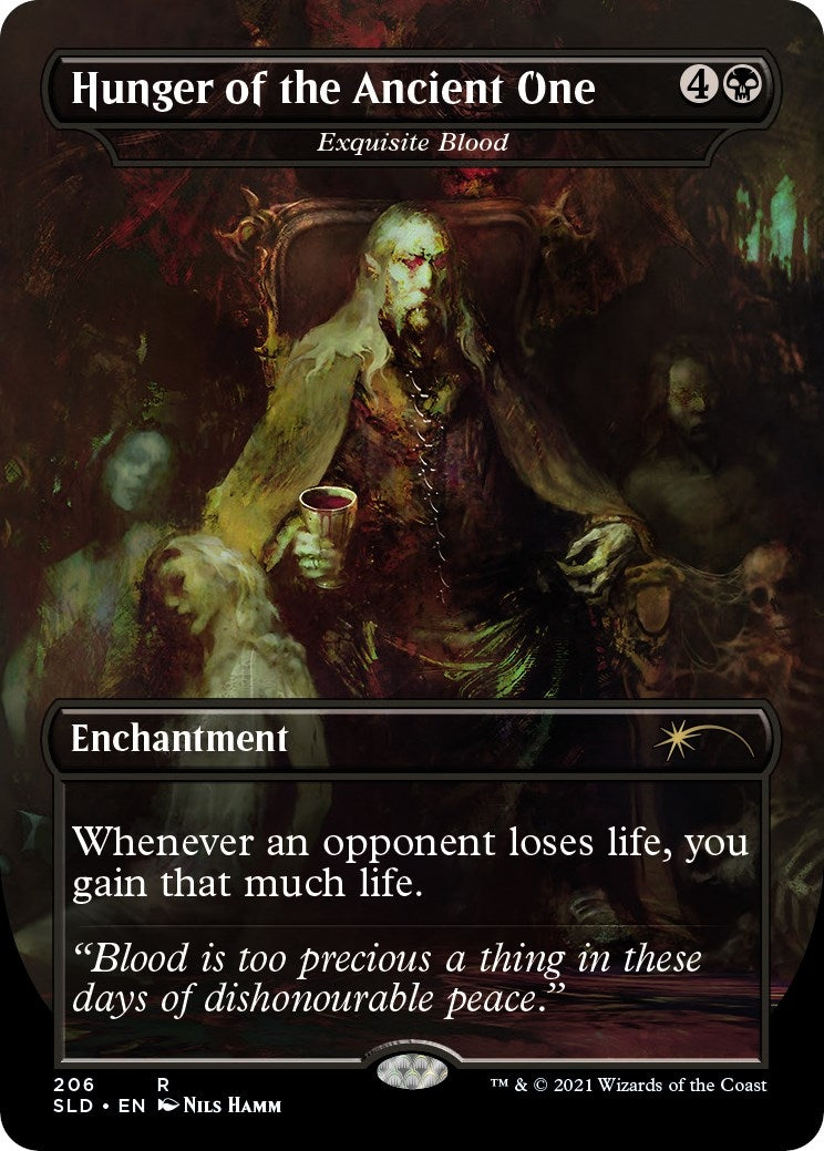 Hunger of the Ancient One - Exquisite Blood (206) [SLD] - MTG Single