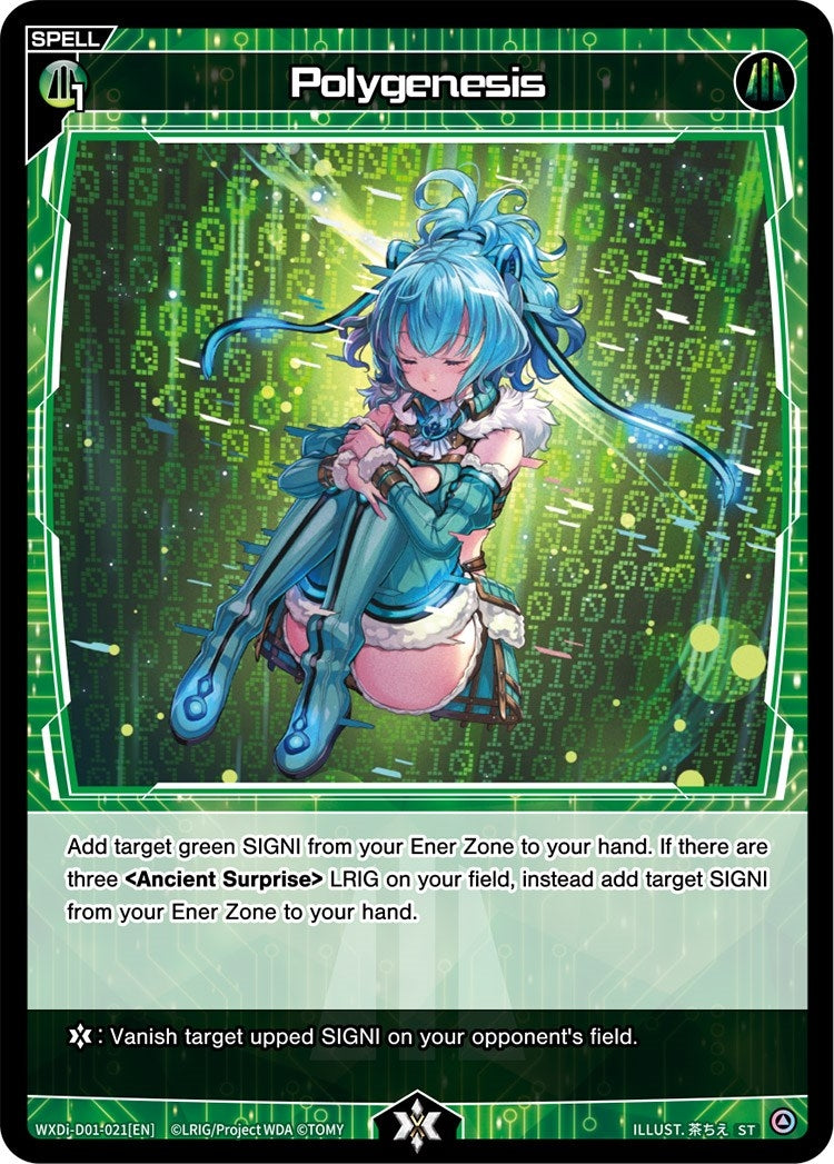Polygenesis (1021) [WXDi-D01] - WIXOSS Single