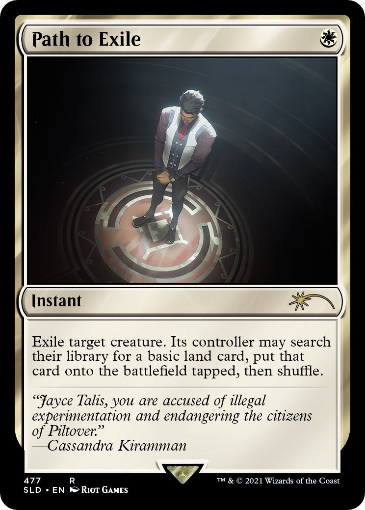 Path to Exile (Secret Lair x Arcane) (477) [SLD] - MTG Single