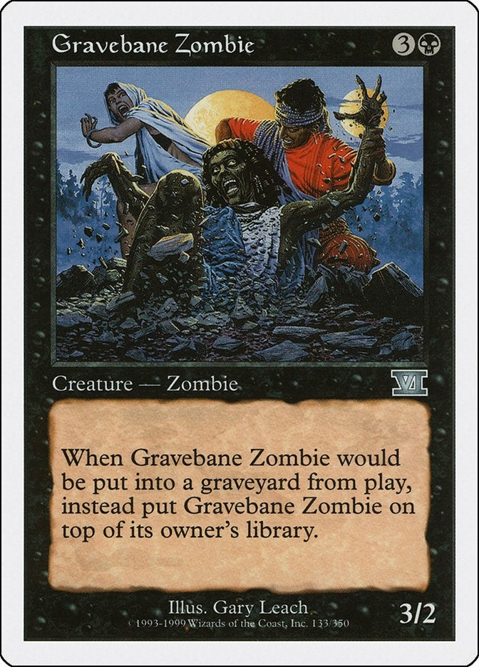 Gravebane Zombie (133) [6ED] - MTG Single