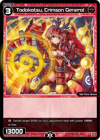 Tadakatsu Crimson General (63) [WXDi-P00] - WIXOSS Single
