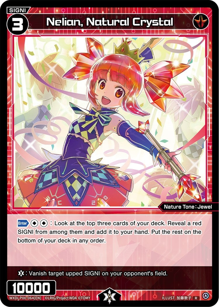 Nelian Natural Crystal (64) [WXDi-P00] - WIXOSS Single