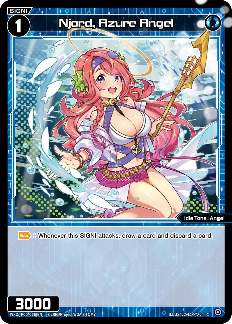 Njord Azure Angel (66) [WXDi-P00] - WIXOSS Single
