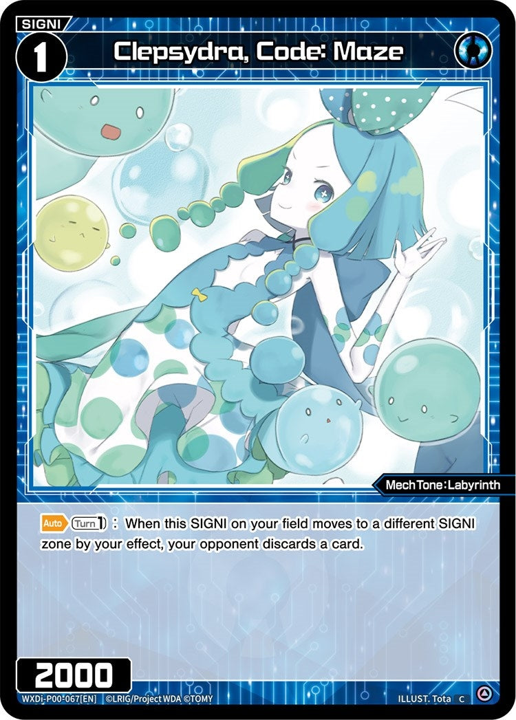 Clepsydra Code: Maze (67) [WXDi-P00] - WIXOSS Single