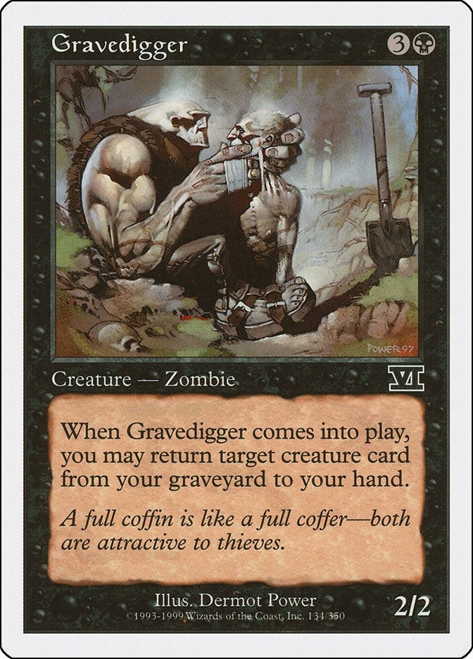 Gravedigger (134) [6ED] - MTG Single