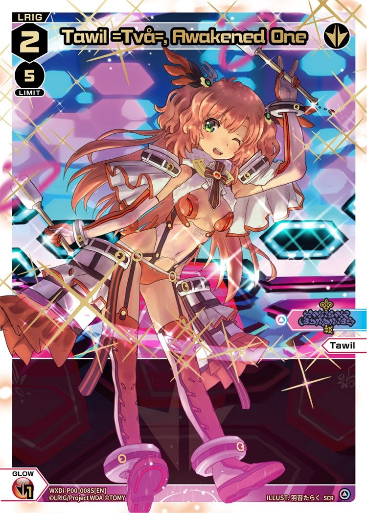 Tawil =Tva= Awakened One (SCR) (8) [WXDi-P00] - WIXOSS Single