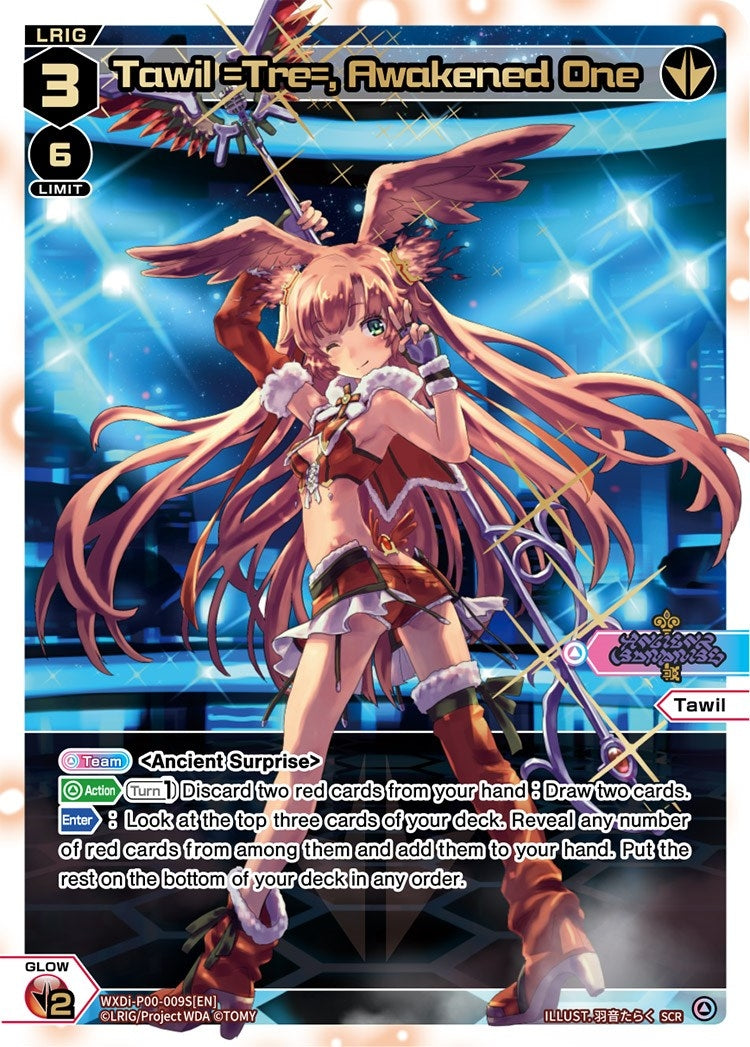 Tawil =Tre= Awakened One (SCR) (9) [WXDi-P00] - WIXOSS Single
