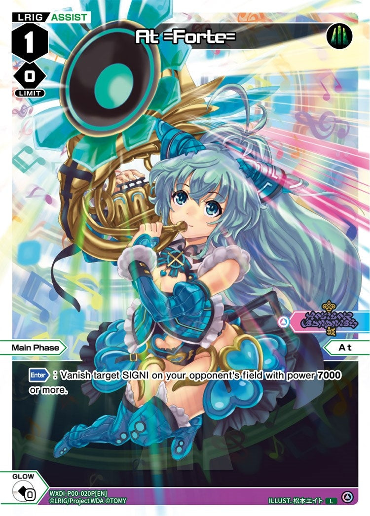 At =Forte= (Parallel Foil) (20) [WXDi-P00] - WIXOSS Single