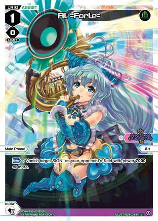 At =Forte= (Parallel Foil) (20) [WXDi-P00] - WIXOSS Single