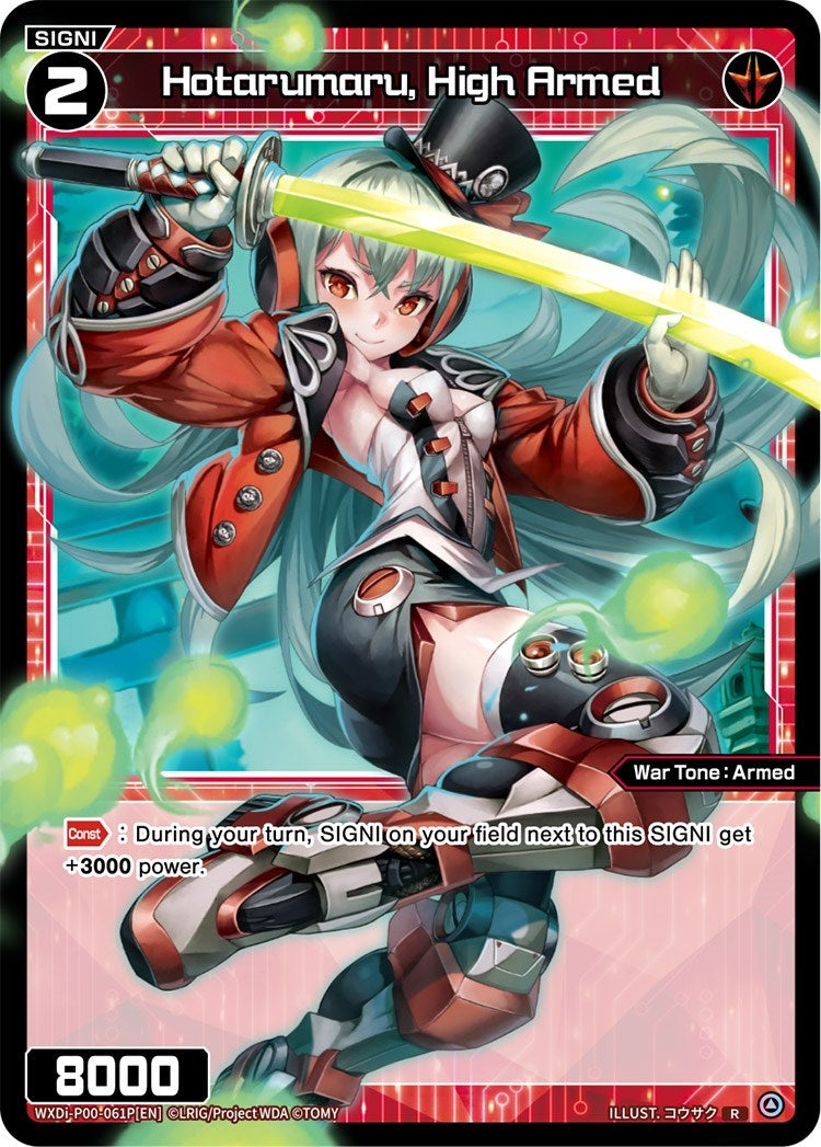 Hotarumaru High Armed (Parallel Foil) (61) [WXDi-P00] - WIXOSS Single