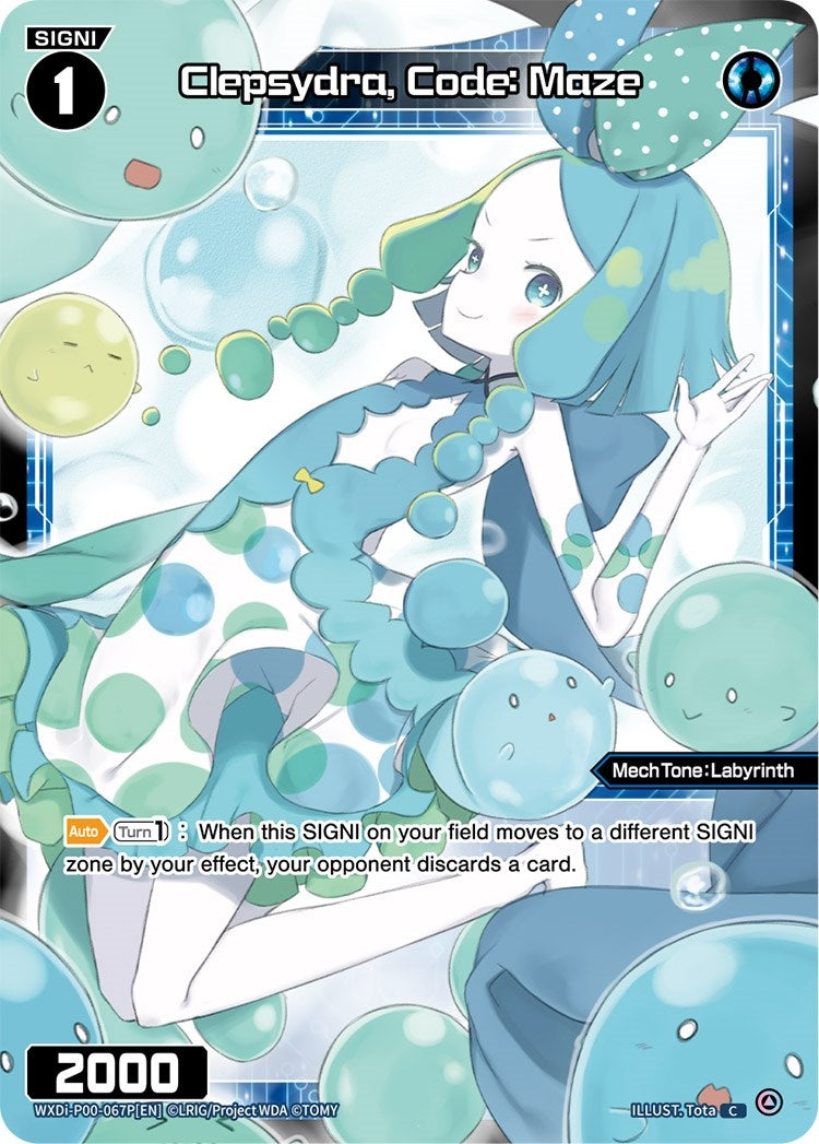 Clepsydra Code: Maze (Parallel Foil) (67) [WXDi-P00] - WIXOSS Single