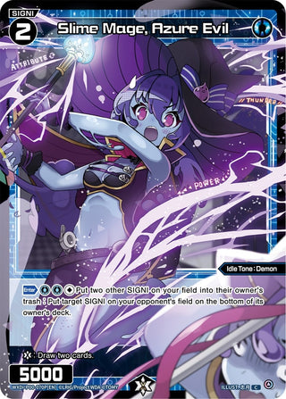 Slime Mage Azure Evil (Parallel Foil) (70) [WXDi-P00] - WIXOSS Single